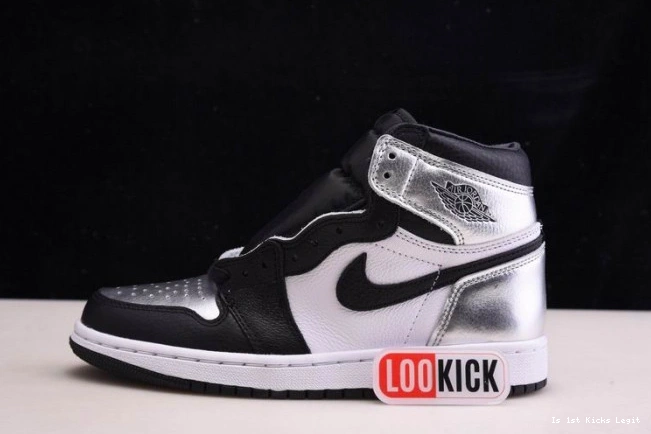 1 JORDAN OG CD0461-001 HIGH SILVER AIR WMNS TOE 0707